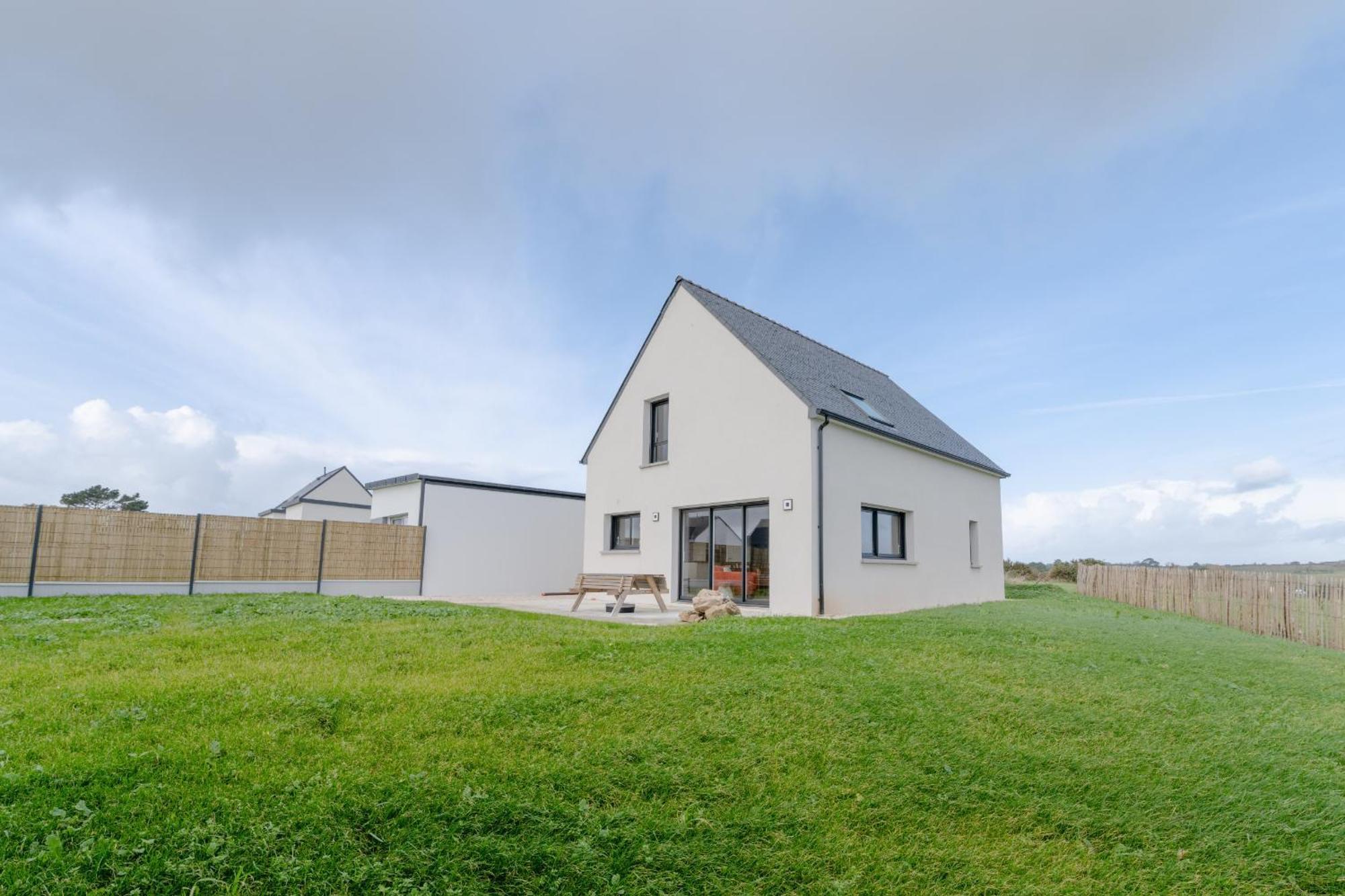 Ty Nevez - Jolie Maison Neuve Avec Petite Vue Mer Saint-Pabu  Экстерьер фото