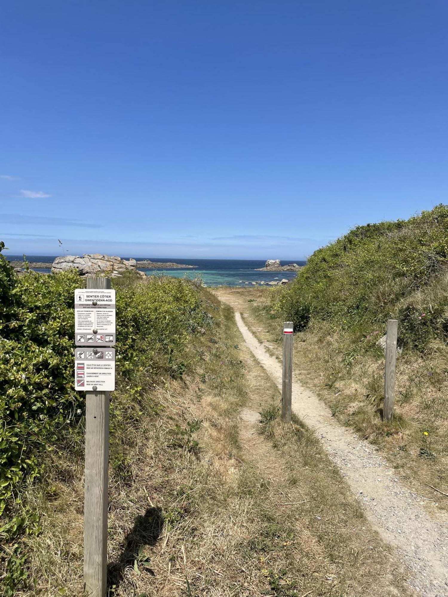 Ty Nevez - Jolie Maison Neuve Avec Petite Vue Mer Saint-Pabu  Экстерьер фото